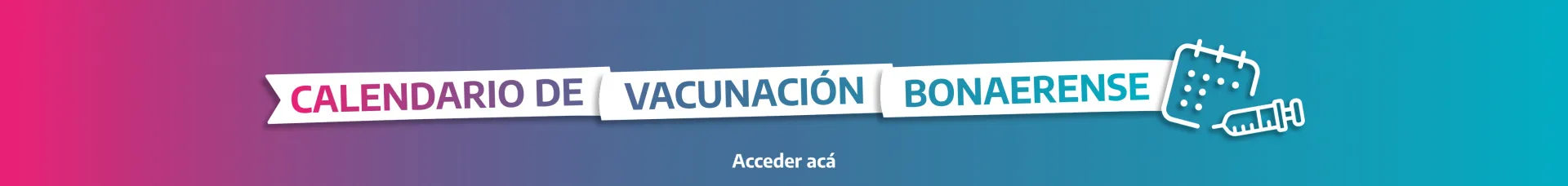 Calendario de Vacunación Bonaerense